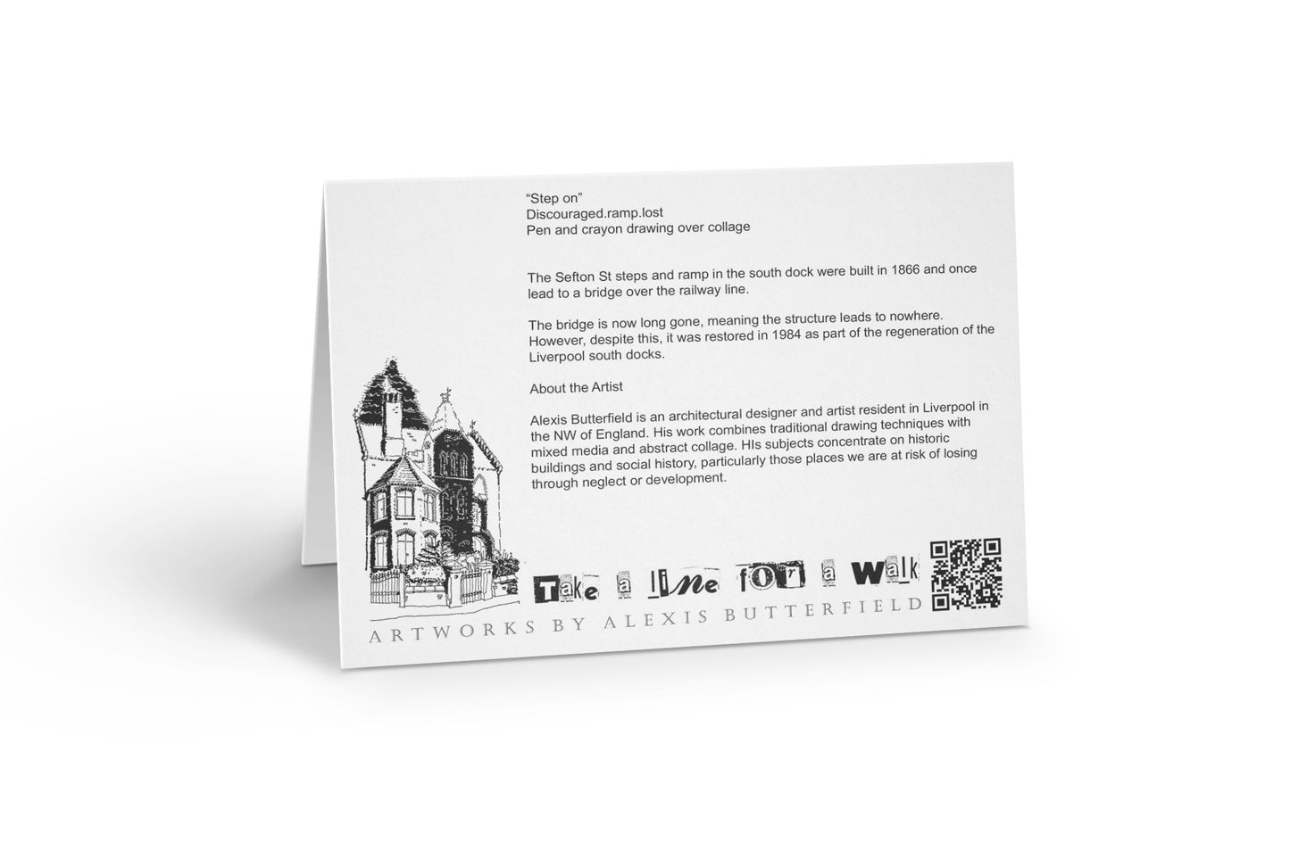 Step On - Greetings Card
